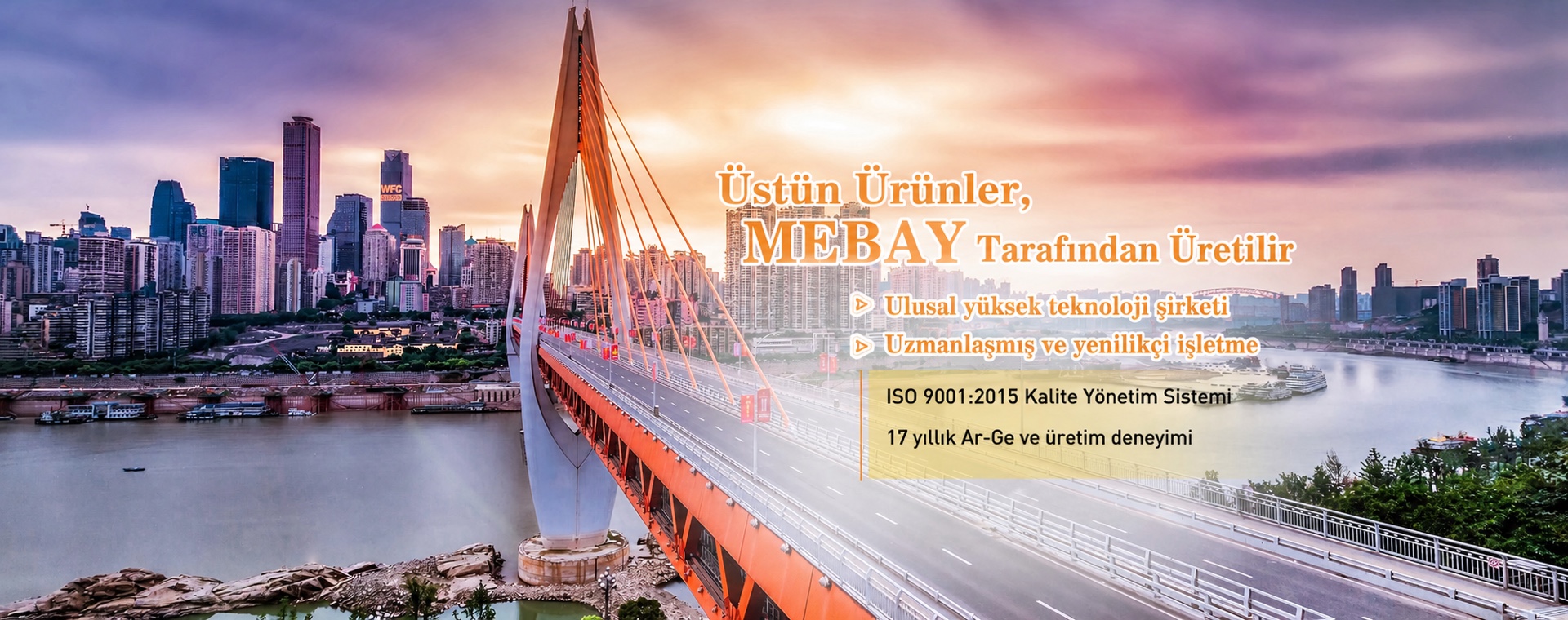 MEBAY üretim ve kurumsal yetkinlikleri Türkçe tanıtımı